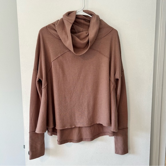 We The Free Cozy Time Funnel Neck Top - Picture 1 of 4